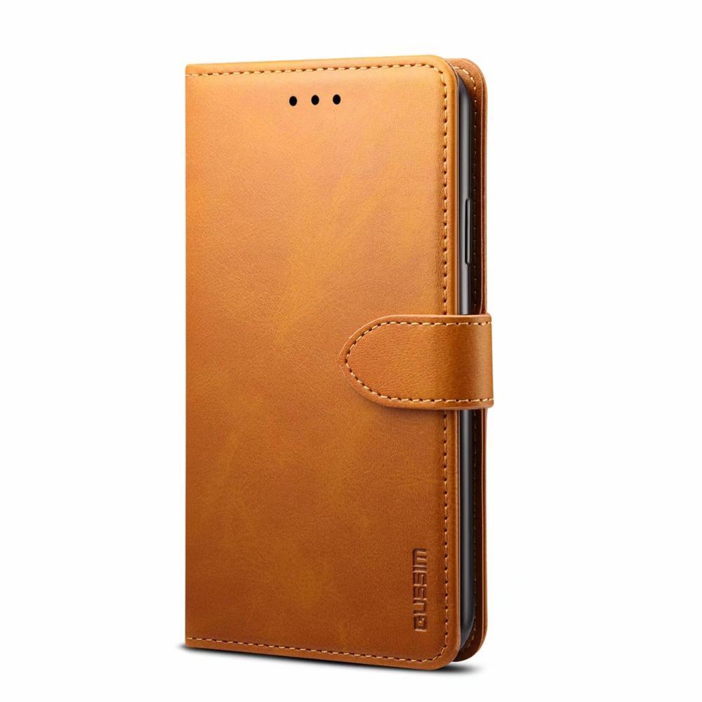 Luxury Red Leather Magnetic Flip Case For Iphone 14 12 13 11 11 Pro Max Xr Xs Max X Wallet Cover For iphone Leather Wallet Case Card Slots Kickstand Magnetic Buckle Flip Phone Cover by Stevvex