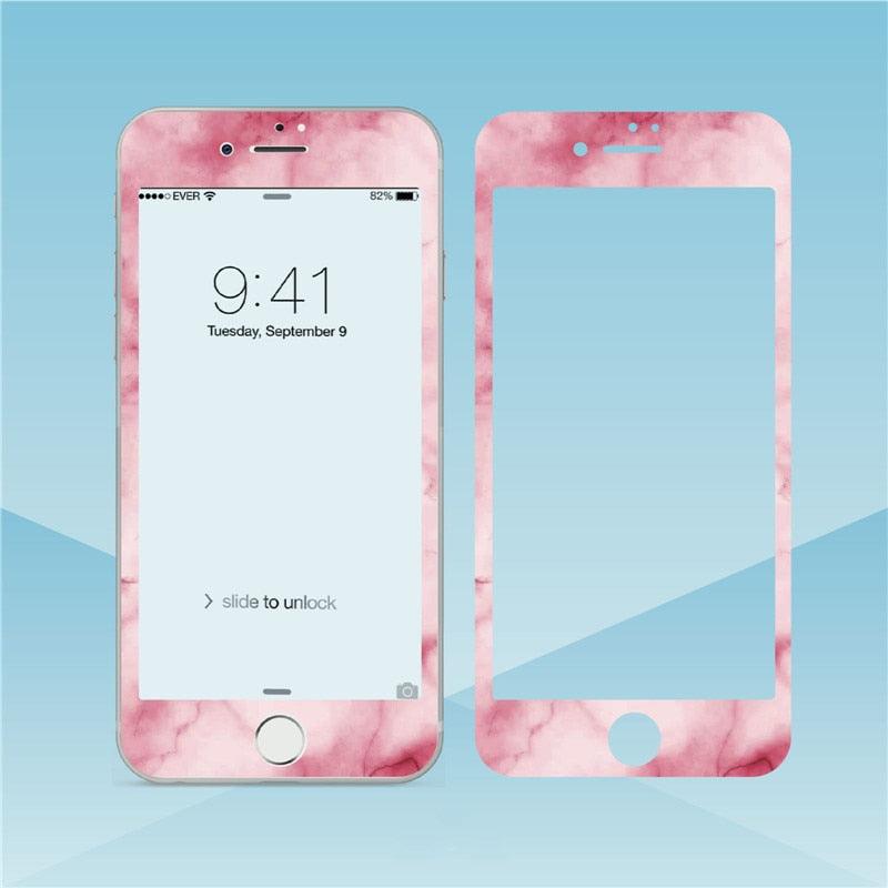 Cartoon Tempered Glass For iPhone 11 Pro Max 7 8 PLUS 3D Soft Edge Screen Protector For iPhone XS MAX XR Lovely Protective Film High-Quality Tempered Glass for the iPhone by Stevvex