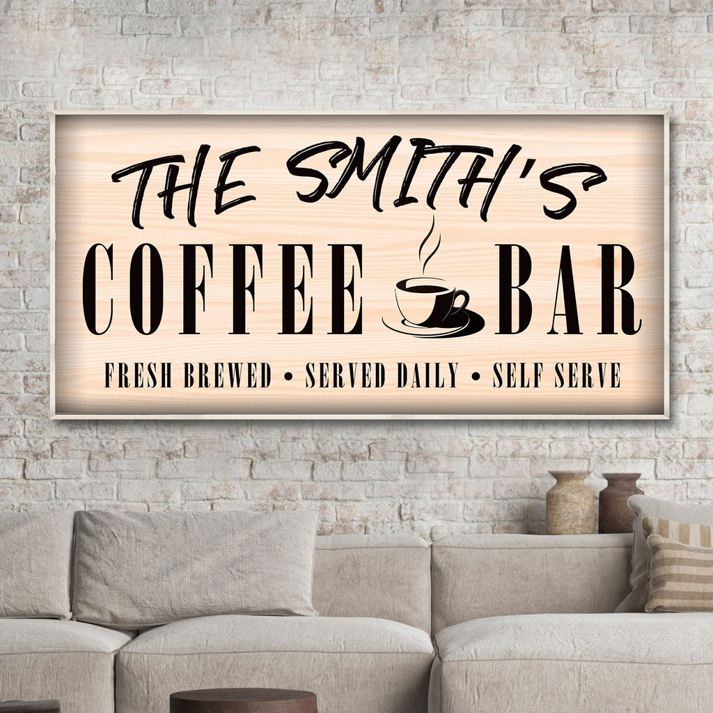 Coffee Bar Sign II