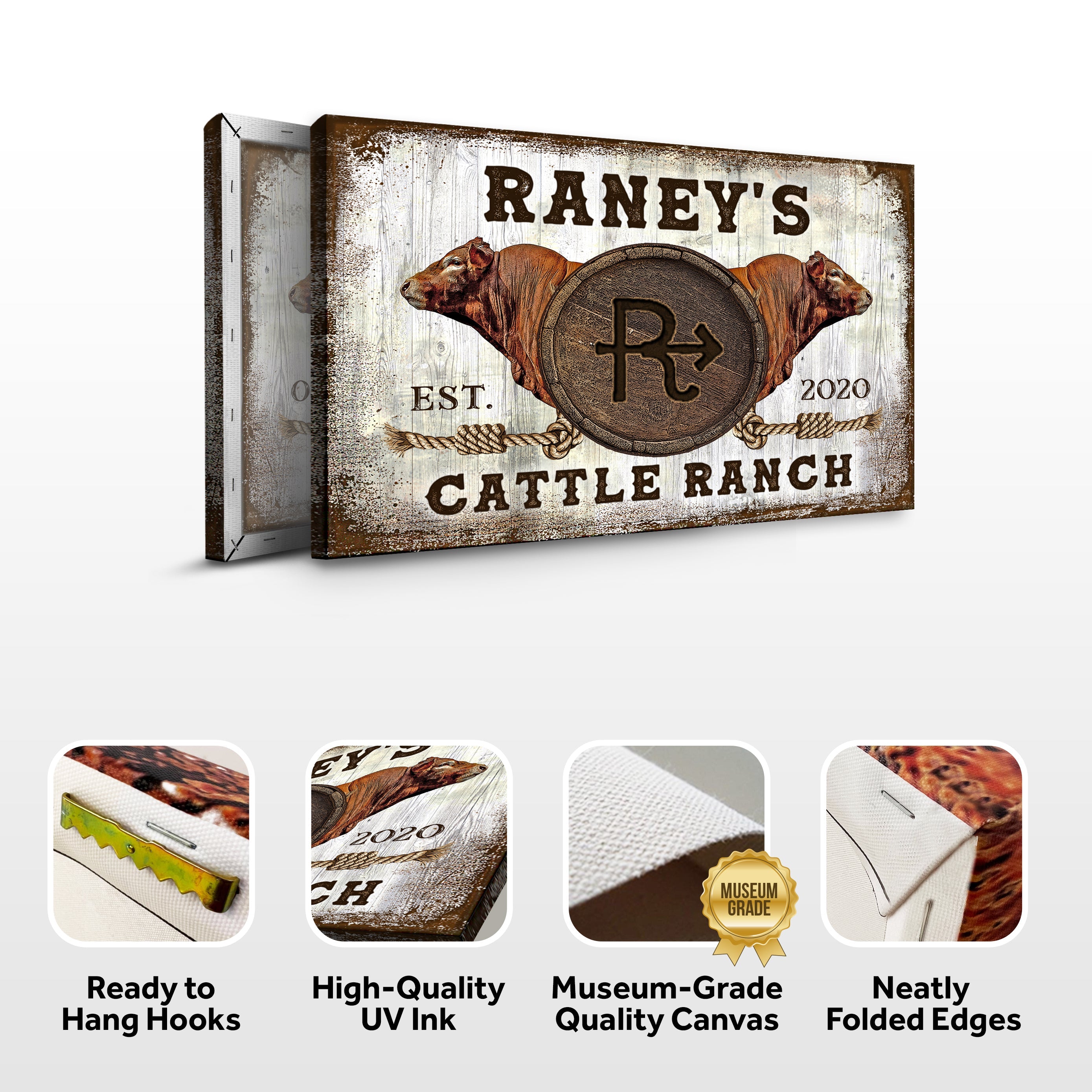 Cattle Brand - Limousin Sign