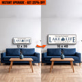 Upgrade Your 36x12 Inches Canvas 'Lake Life' To 48x16 Inches Canvas