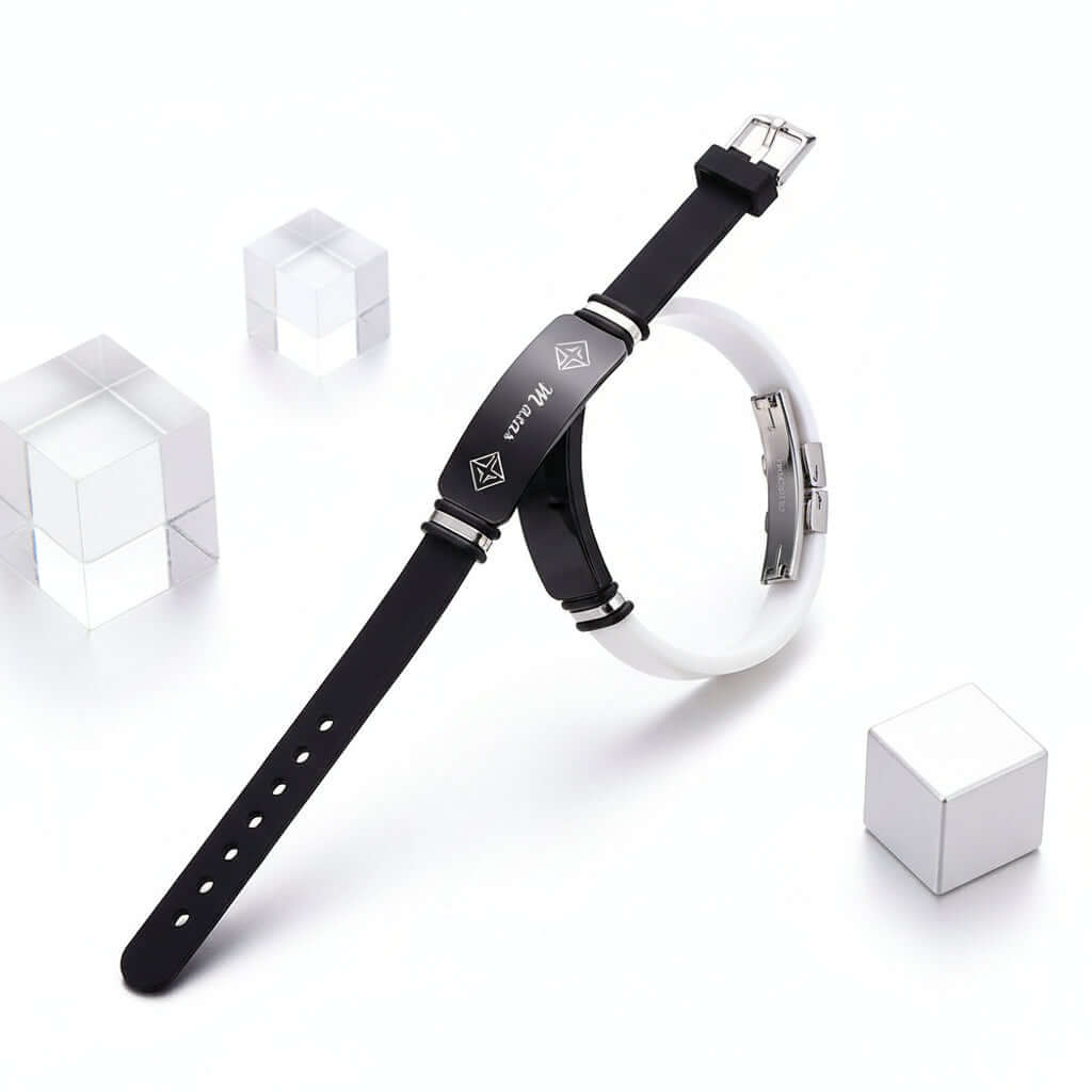 Personalized Engraved Stainless Steel Bracelet Gift