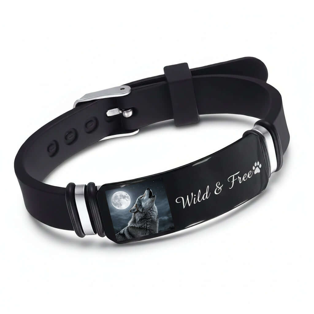Personalized Engraved Stainless Steel Bracelet Gift