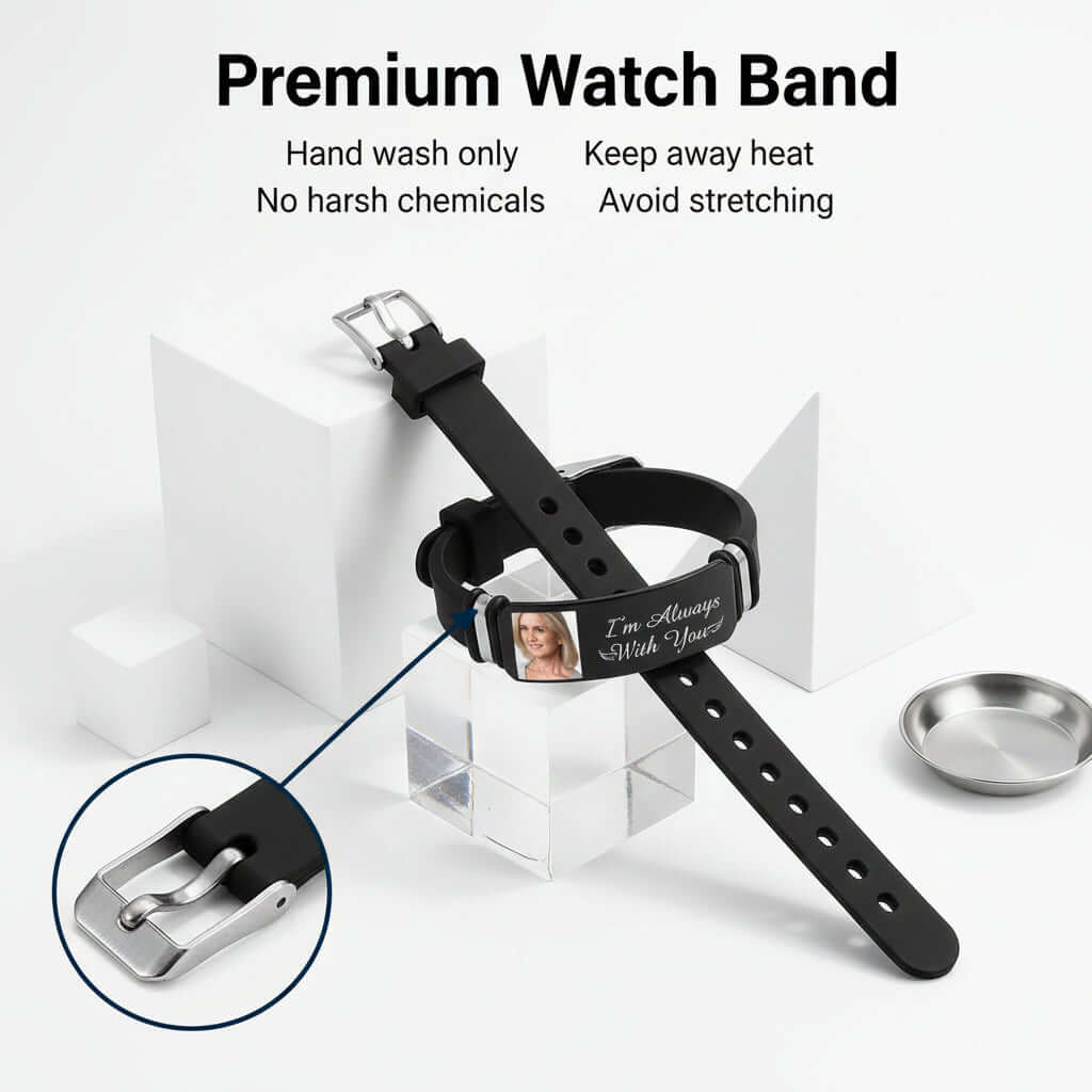 Personalized Engraved Stainless Steel Bracelet Gift