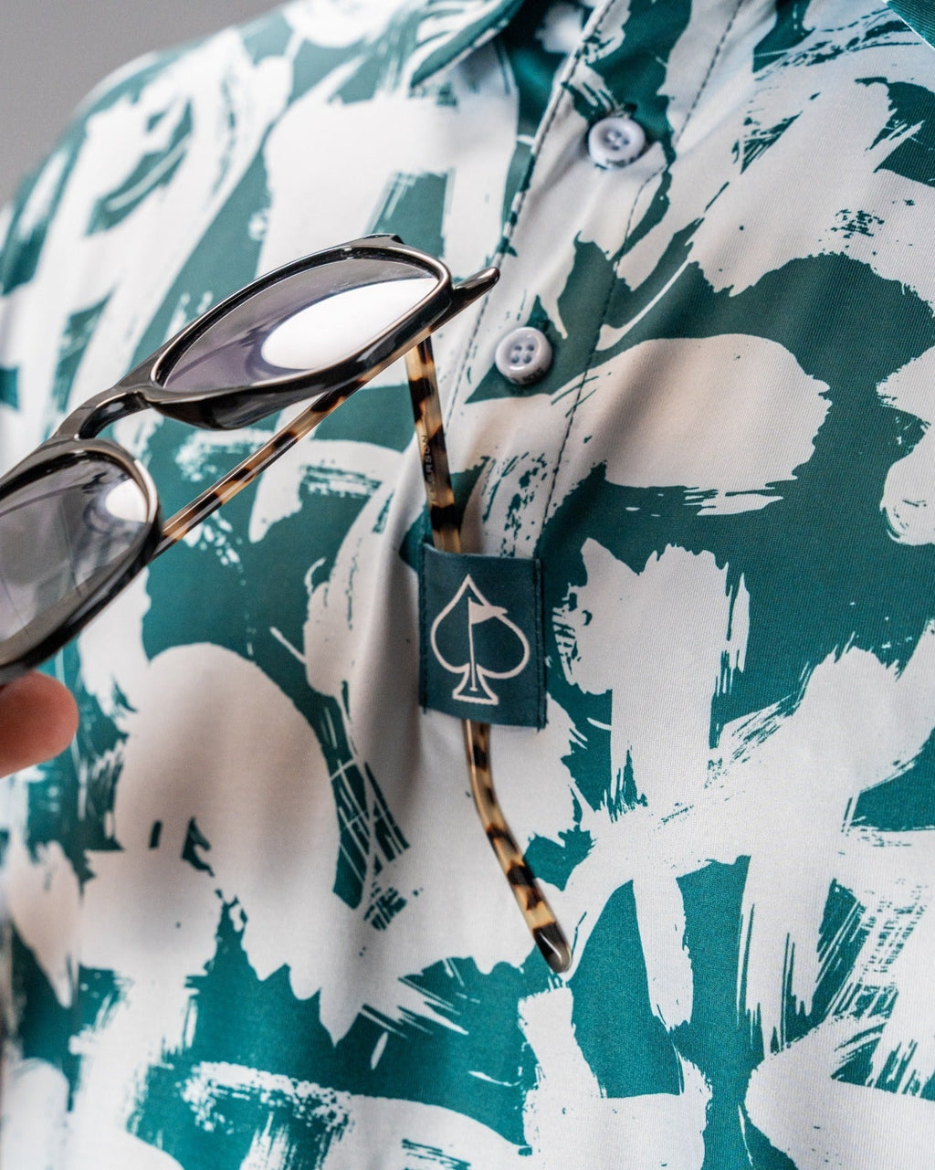 Paint Strokes Green