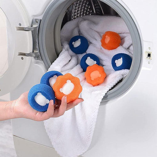 1-5pcs Pet Hair Remover Reusable Ball Laundry Washing Machine Filter Wool Sticker Cat Hair Remover Pet Fur Lint Catcher Home Reusable Pet Hair Remover Washing Machine Hair Catcher Dryer Ball Laundry Washing Scrubbing Ball by Stevvex