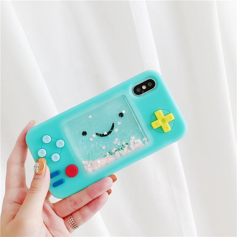 Cartoon Play Game Phone Case For Iphone 13 12 7 6 8 Plus Xr Xs 11 Pro Max Candy Love Heart Soft Silicone Rubber Bear Funny 3d Game Controller Design With Stars Case by Stevvex