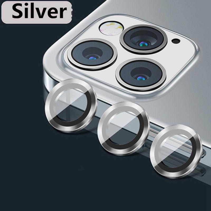 HD Camera Lens Protector 9H Hardness Anti-Scratch Camera Protector For iPhone 13 14 12 Pro Max Titanium Alloy Camera Protector for iPhone 12 13 Mini Camera Protector Lens Protection Glass Suit by Stevvex