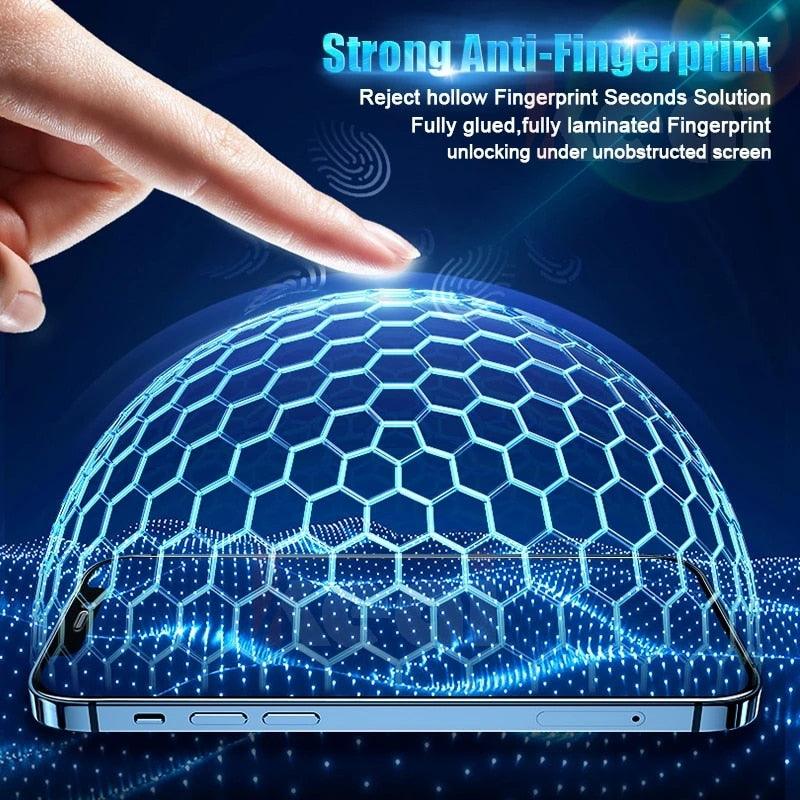 Full Cover Film For iPhone 13 Pro Max Screen Protector 12 11 Pro Max Mini XR X XS Max 8 7 6 6S Plus SE 2022 Soft Film Film Screen Protector by Stevvex
