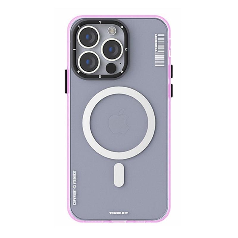 Cover Iphone 13 14 Pro Max Case Trend Magnetic Wireless Charging Cell Phone Iphone Anti-drop Case Smartphone Magnetic Case Designed For Iphone by Stevvex