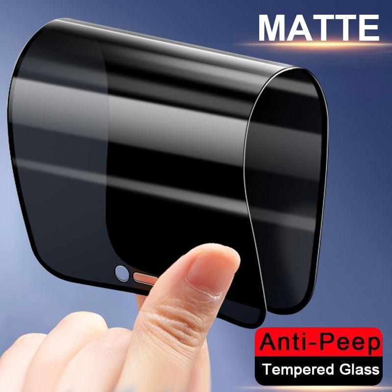 Anti Spy Ceramic Film For Iphone 13 12 11 Pro Max Mini Xr Xs Max Se 2020 8 6s 7 6 Plus Se3 Mobile Phone Screen Protector Anti-scratch, Ultra-clear Screen Protector Film For Iphone by Stevvex
