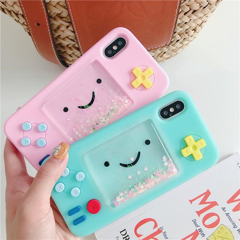 Cartoon Play Game Phone Case For Iphone 13 12 7 6 8 Plus Xr Xs 11 Pro Max Candy Love Heart Soft Silicone Rubber Bear Funny 3d Game Controller Design With Stars Case by Stevvex