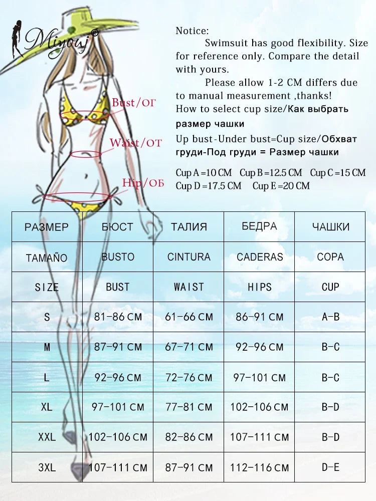 Miyouj Bandage Swimwear Summer Swimsuit High Cut Bikini Set Solid Sexy 2-Piece Suit New Bathsuit Hollow Out Thongs Beachwear