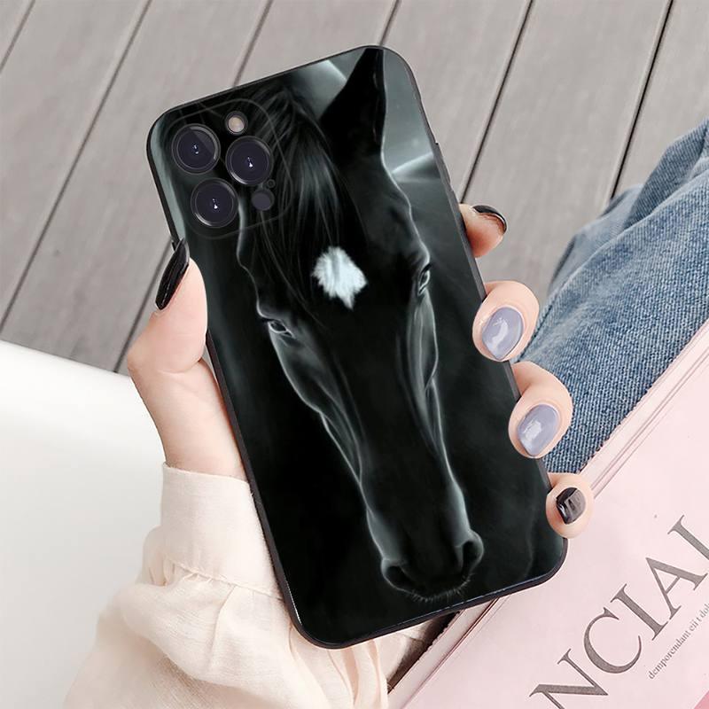 Animal Steed Horse Phone Case For Iphone 14 11 12 13 Mini Pro Xs Max Cover 6 7 8 Plus X Xr Se 2020 Cool Animal Horse Case For Iphone by Stevvex