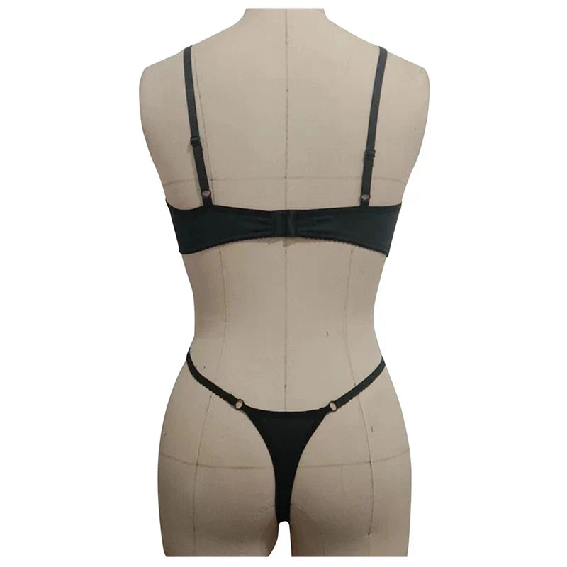 Sexy Lingerie for Women Underwear Panty Set Play See through Lace Bodysuit Babydoll Sleepwear