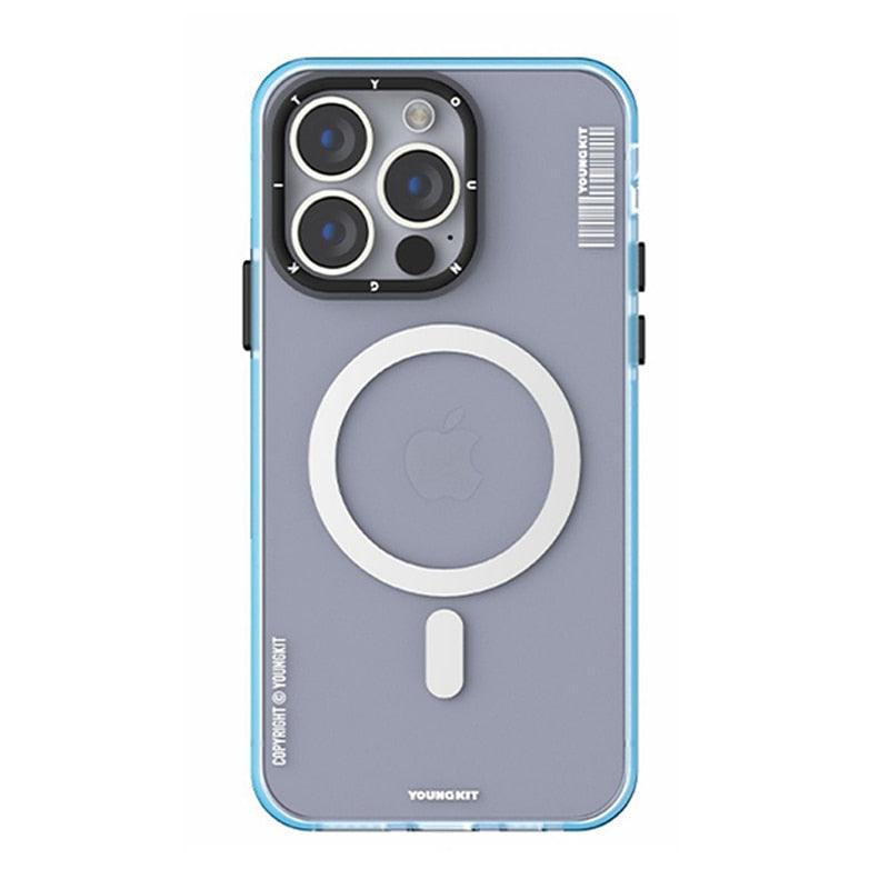 Cover Iphone 13 14 Pro Max Case Trend Magnetic Wireless Charging Cell Phone Iphone Anti-drop Case Smartphone Magnetic Case Designed For Iphone by Stevvex