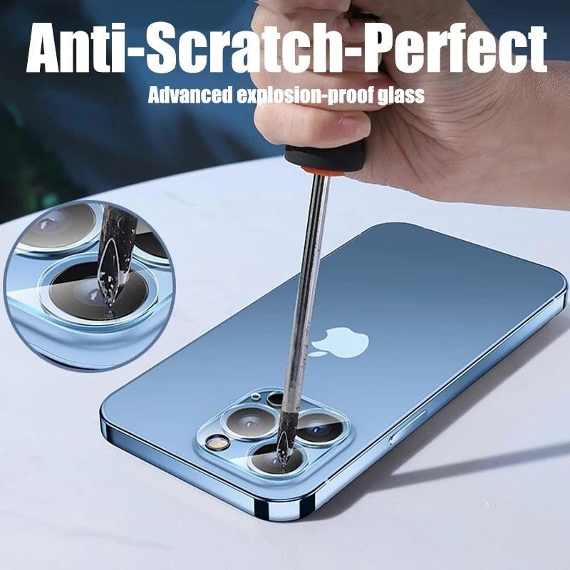 Full Cover Camera Lens Protector for IPhone 12 13 Pro Max Mini Screen Protectors for IPhone 11 14 Pro Xs Max X XR Tempered Glass Camera Lens Screen Protector by Stevvex