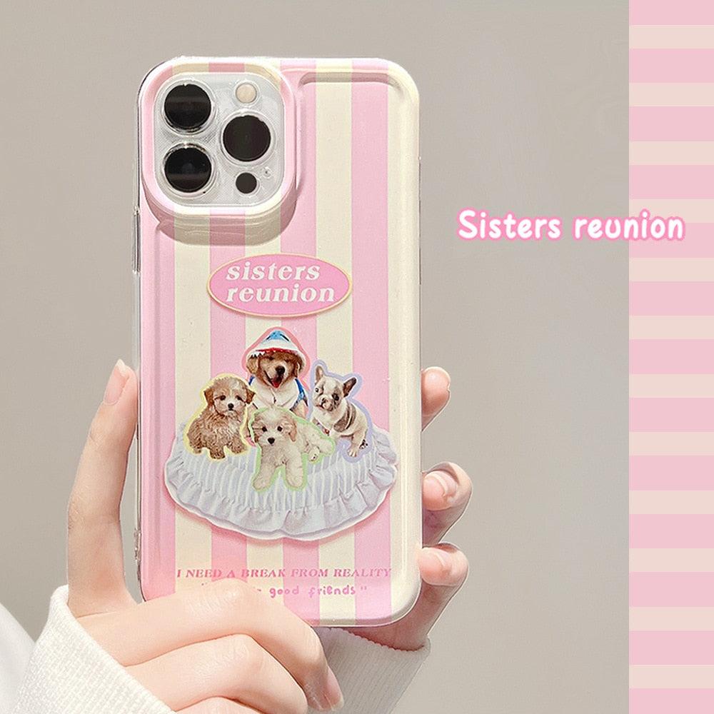 Cute Cat Transparent Phone Case For Iphone 11 12 13 Pro Max Case X Xs Max Xr Phone Case 7plus 8plus Case Cute Clear Protective Phone Cases by Stevvex