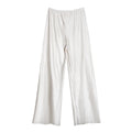 Satin Wide Leg Pants Long Floor Casual Pants Women's Summer