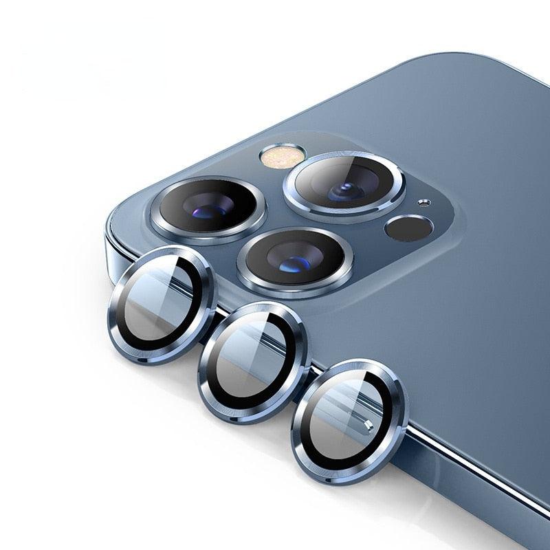 Camera Glass for iPhone 13 Mini Pro Max Glass Protector Camera iPhone 13 Protective Glass iPhone 13 Pro Max Screen Protector Camera Cover Circle Tempered Glass Protector by Stevvex