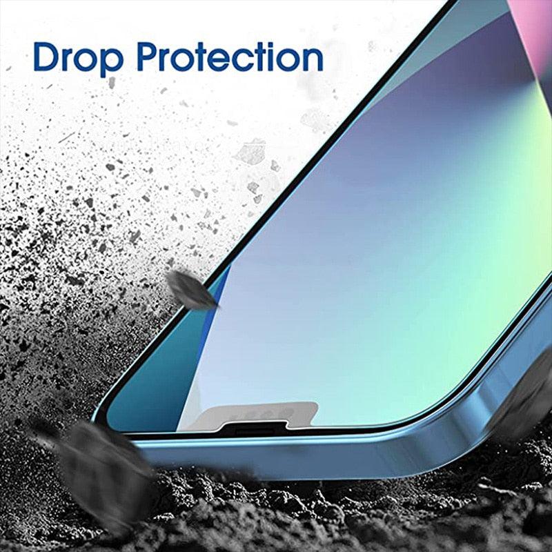 5PCS Screen Tempered Glass For iPhone 14 13 12 11 Pro Max 12 13 Mini Screen Protective For iPhone X XR XS Max 8 7 6 Plus SE 2020 Full Glue Screen Protector Tempered Glass Scratch Resistant iPhone Glass by Stevvex