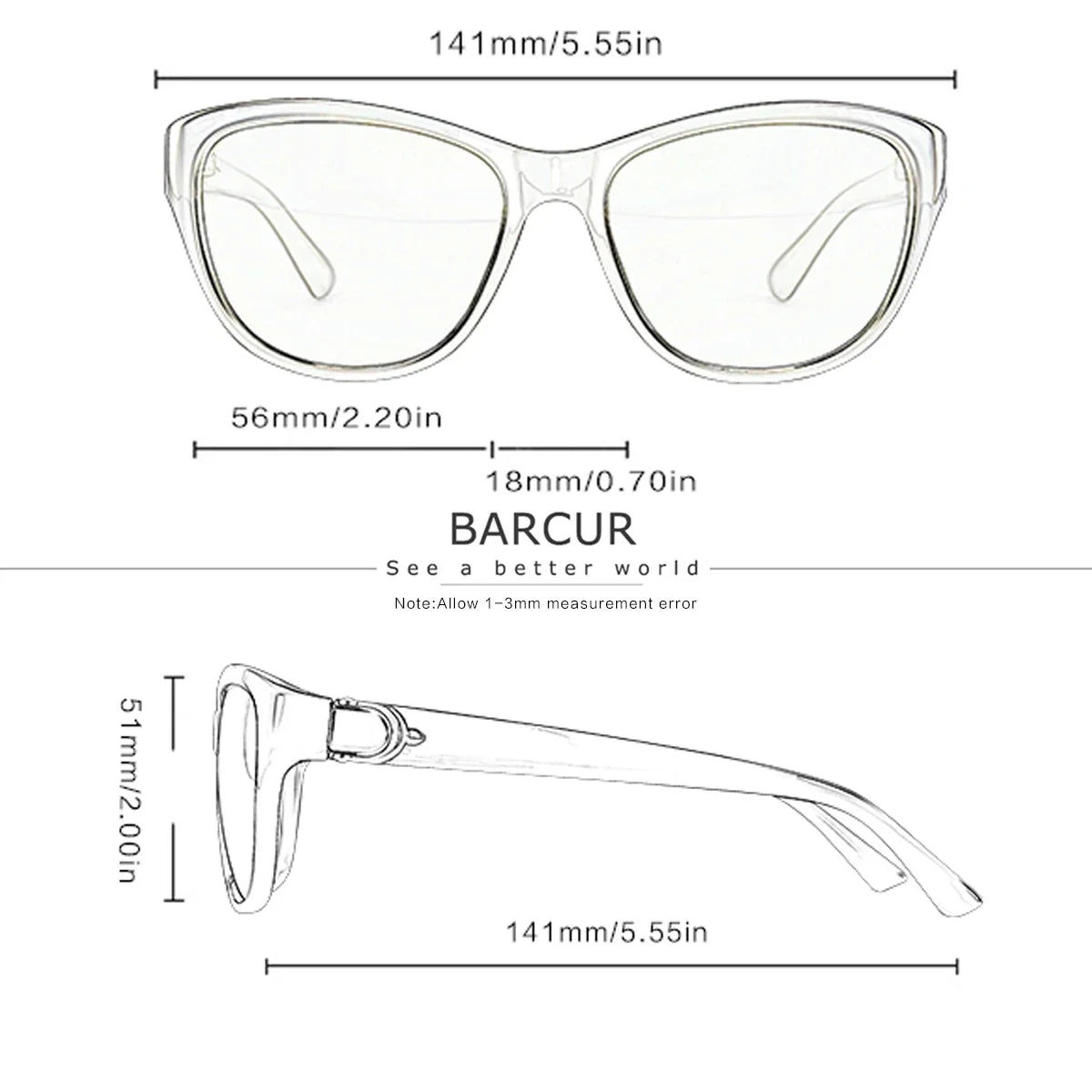 BARCUR Polarized Men’s Fashion Sunglasses – Elliptical Gradient TAC Lens with UV400 Protection – Lightweight Stainless Steel Frame Stylish Summer Eyewear for Travel Driving & Outdoor Gift Occasions