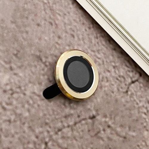 Camera Lens Ring For iPhone 13 14 12 Pro Max Mini Full Cover Metal Ring Tempered Glass On iPhone13pro Back Screen Protector Camera Tempered Glass Protective Film Aluminum Alloy Camera Lens Cover by Stevvex