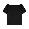 2026 Summer Off Shoulder T-shirt Women Sexy Y2K Korean Fashion Crop Tops Woman Vintage Japanese White Tee Shirt Femme Clothes