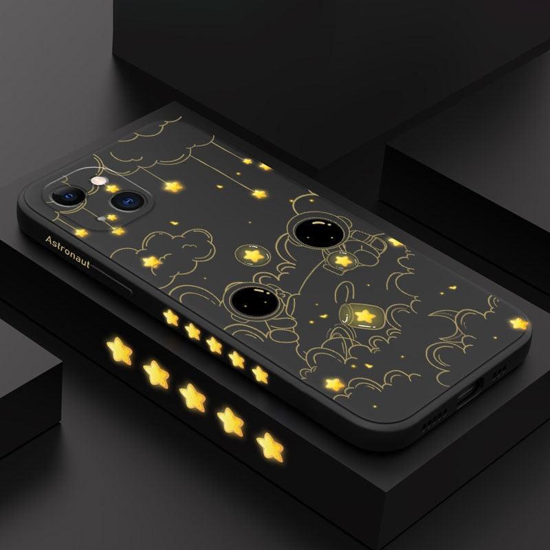 Astronaut Phone Case For Iphone 14 13 12 11 Pro Max Mini X Xr Xs Max Se2020 8 7 Plus 6 6s Plus Cover Heavy Duty Hybrid Protection Cover by Stevvex