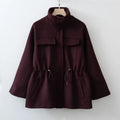 Women Fashion Woolen Jacket