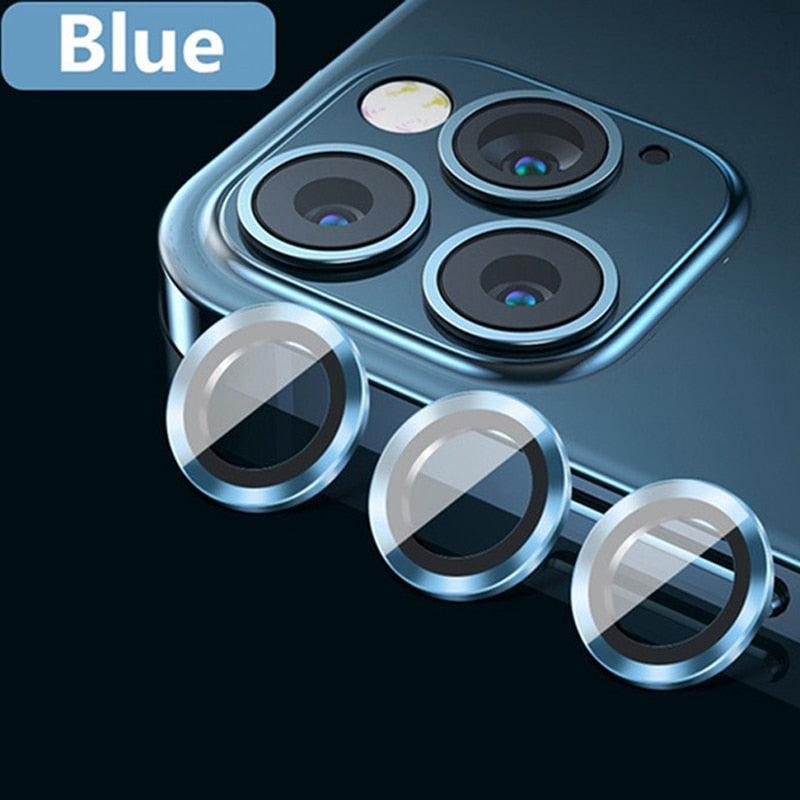 HD Camera Lens Protector 9H Hardness Anti-Scratch Camera Protector For iPhone 13 14 12 Pro Max Titanium Alloy Camera Protector for iPhone 12 13 Mini Camera Protector Lens Protection Glass Suit by Stevvex