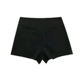 MUJER 2025 Asymmetric Skort For Women Pink Black Mini Skirt Shorts Woman Fashion High Waist Short Skirts Summer Casual Shorts