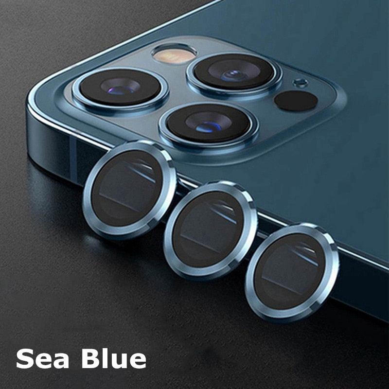 Camera Lens Protectors For iPhone 14 Pro Max Camera Metal Ring Protector Case Glass for iPhone 13mini 14plus 13 14pro Lens Film Camera Lens Protector Tempered Glass Camera Lens Protector by Stevvex
