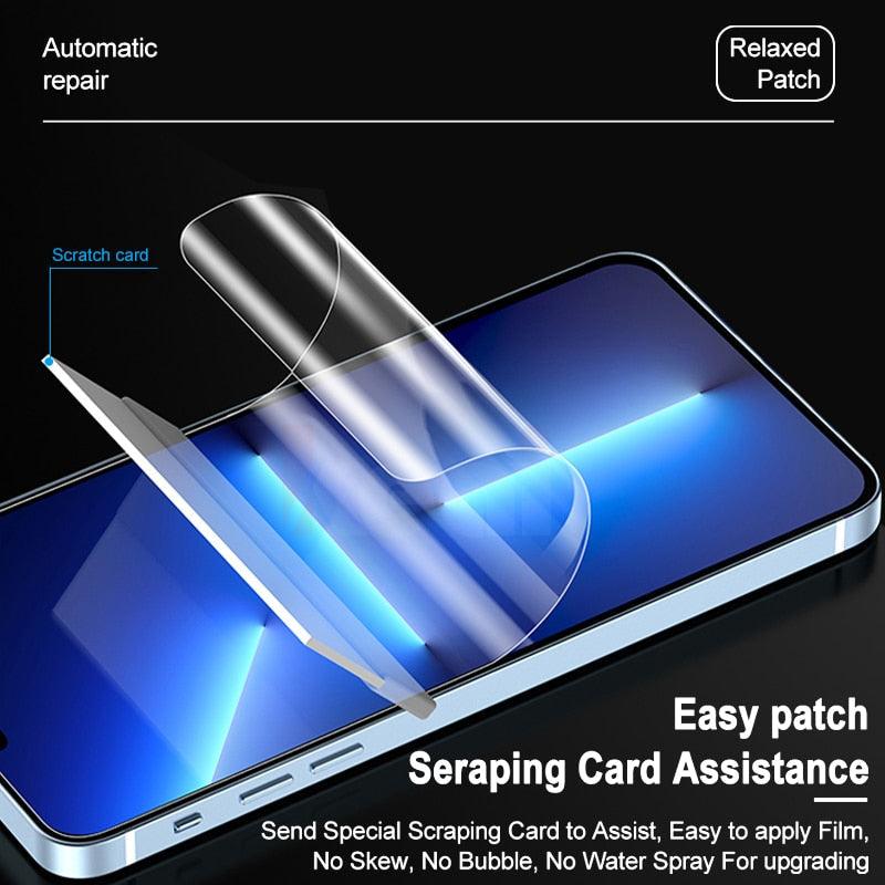 Full Cover Film For iPhone 13 12 11 14 Pro MAX Mini Screen Protector XS Max XR X 7 8 6S Plus SE 2020 Phone Accessories Screen Protector Ultra Strengthened Tempered Glass by Stevvex