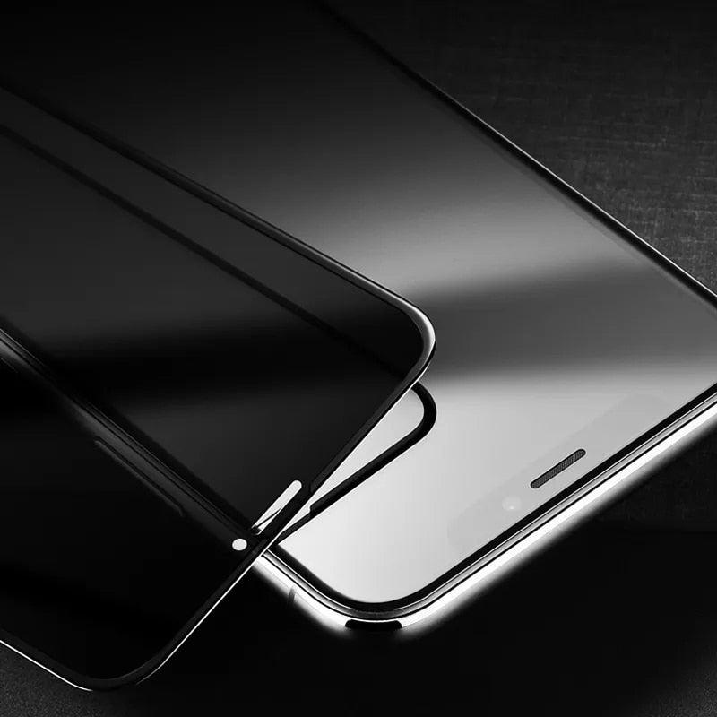 Anti-spy Protective Glass For Iphone 13 12 11 Pro Max 12mini Screen Protector For Iphone 6 14 7 8 Plus X Xr Xs Max Privacy Glass Matte Glass Black Privacy Screen Guard Screen Protector For Iphone by Stevvex