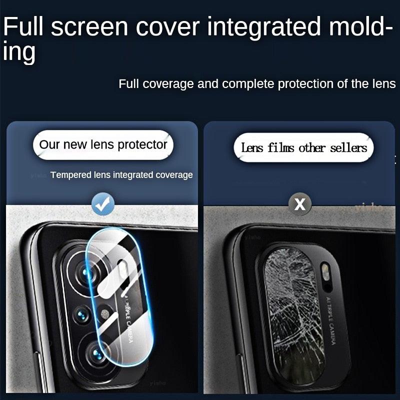 5PCS Tempered Glass For iphone 13 Pro Max Mini Camera Lens Protectors Film For 12 11 se3 se 2022 2020 6 7 8 plus Tempered Glass Camera Protector Case Friendly Camera Lens Protector For iPhone by Stevvex