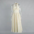 2025 New Women Summer Cotton Long Dress Sleeveless Sexy V-Neck Boho Maxi Dress Loose Style Long Dress Vestidos Clothes