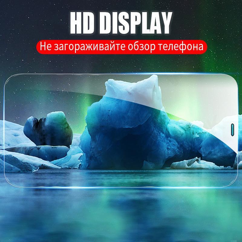 9D Full Cover Tempered Glass For iPhone 14 Plus 13 12 11 Pro Max mini Screen Protector iPhone X XR XS Max Protective Film 9H Tempered Glass Film Case-Friendly Screen Protector for iPhone by Stevvex