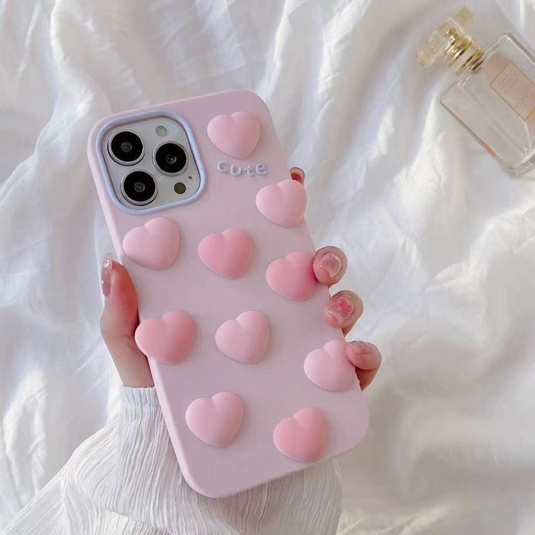 Cartoon Play Game Phone Case For Iphone 13 12 7 6 8 Plus Xr Xs 11 Pro Max Candy Love Heart Soft Silicone Rubber Bear Funny 3d Game Controller Design With Stars Case by Stevvex