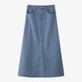 AS  SS26 pinstripe denim skirt fashion woman clothes lady wear