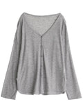 CHIC VEN Women's Cardigan New V-neck Long Sleeved Female Shirt Female Jumpers Sun Protection Woman Top Spring Summer 2026
