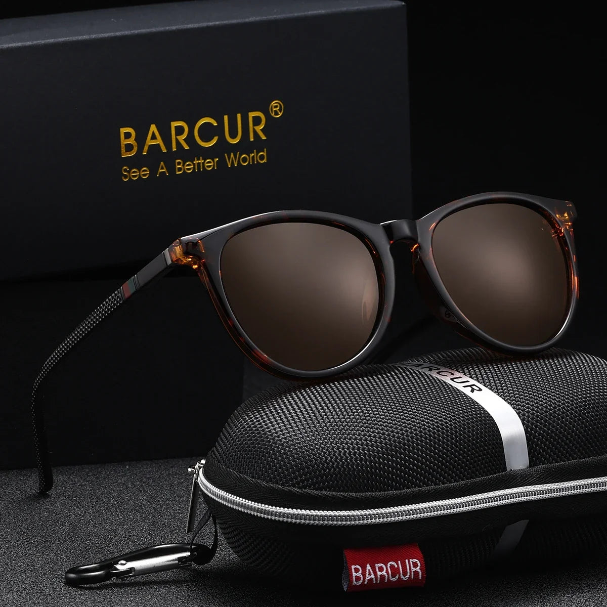 BARCUR Polarized Cat Eye Sunglasses for Women – Lightweight UV400 Sun Protection Eyewear with Fashion Polycarbonate Frame Mirror Lenses and Elegant Design – Stylish Summer Accessories for Shopping Travel & Outdoor