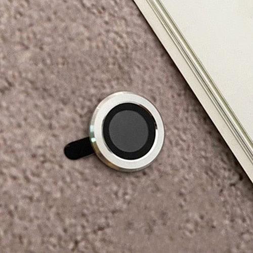 Camera Lens Ring For iPhone 13 14 12 Pro Max Mini Full Cover Metal Ring Tempered Glass On iPhone13pro Back Screen Protector Camera Tempered Glass Protective Film Aluminum Alloy Camera Lens Cover by Stevvex