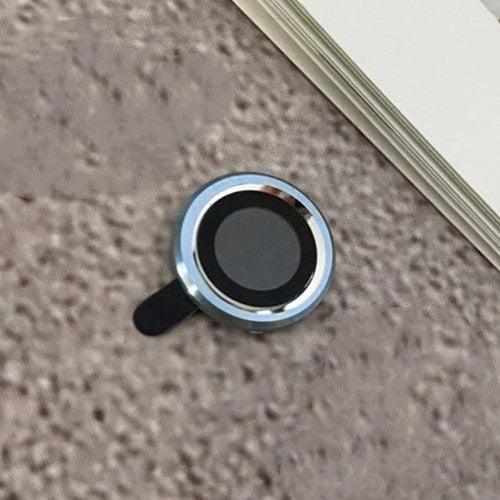 Camera Lens Ring For iPhone 13 14 12 Pro Max Mini Full Cover Metal Ring Tempered Glass On iPhone13pro Back Screen Protector Camera Tempered Glass Protective Film Aluminum Alloy Camera Lens Cover by Stevvex