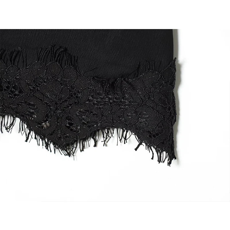 Women Mini Lace Skirt Sexy A-line Pleated High Waist Skirt for Women Spring Summer New Lace Short Skirt