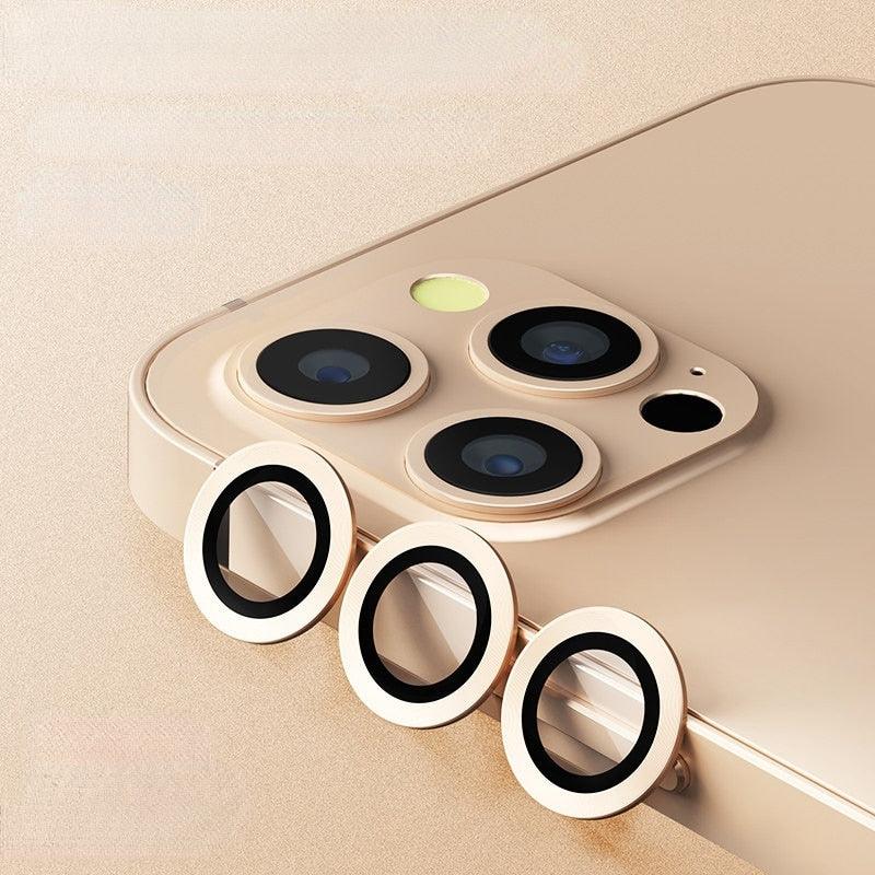 Camera Glass for iPhone 13 Mini Pro Max Glass Protector Camera iPhone 13 Protective Glass iPhone 13 Pro Max Screen Protector Camera Cover Circle Tempered Glass Protector by Stevvex