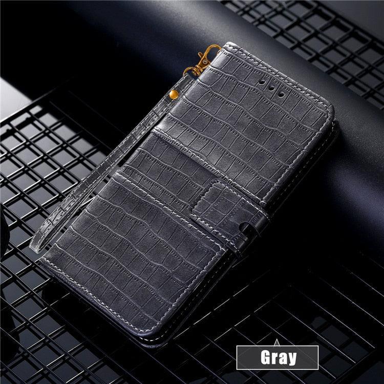 Luxury Pattern Flip Case For iPhone 13 12 Mini 11 Pro Leather Holder Card Stand Wallet Cover Protection Anti Radiation Wallet Phone Case For iPhone by Stevvex