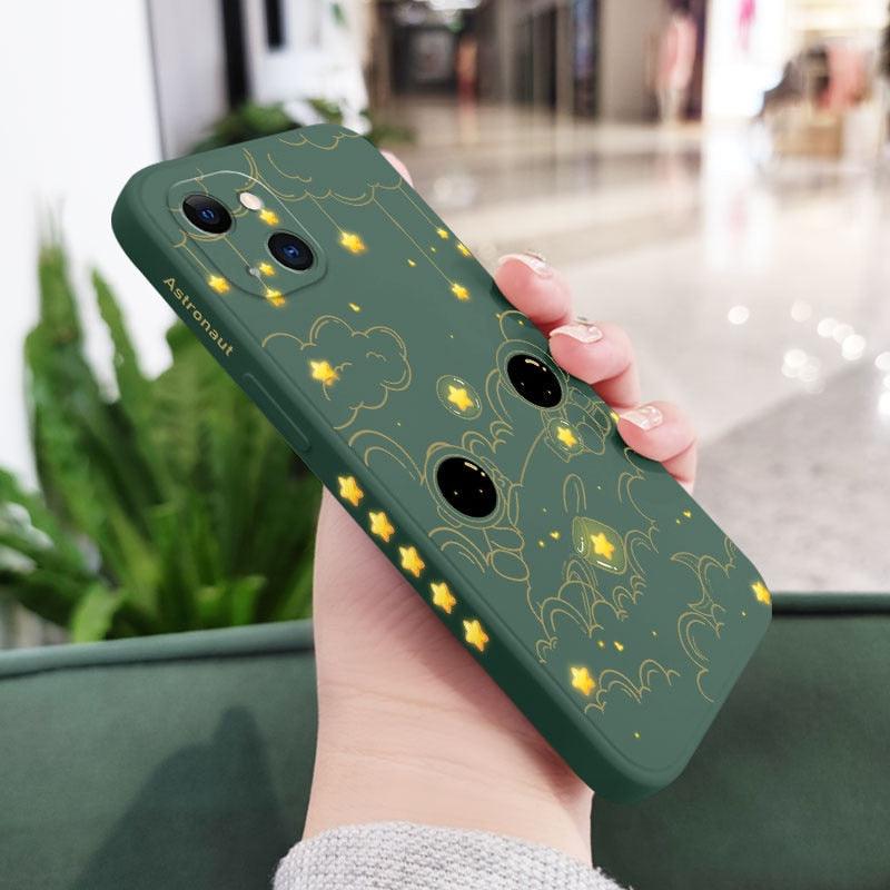 Astronaut Phone Case For Iphone 14 13 12 11 Pro Max Mini X Xr Xs Max Se2020 8 7 Plus 6 6s Plus Cover Heavy Duty Hybrid Protection Cover by Stevvex