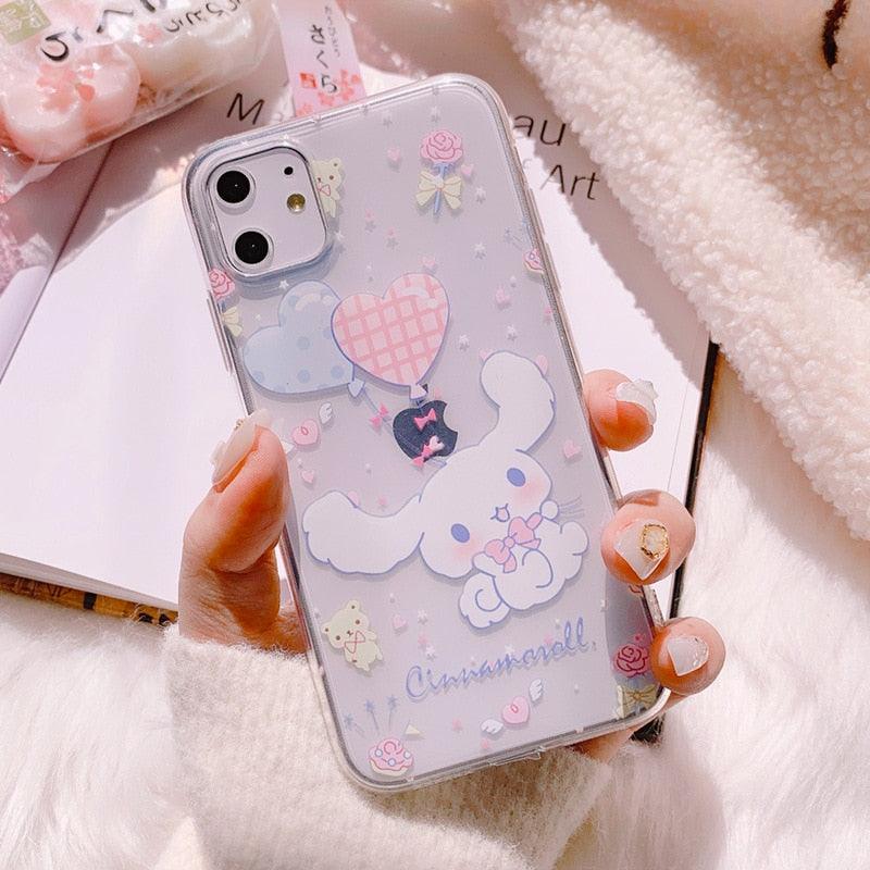 Cartoon Phone Case For Iphone For Iphone 14 Case Cute Big Ear Dog Phone Case For Iphone 11 12 13 Pro Max Case X Xs Max Xr Phone Case 7plus 8plus Case by Stevvex