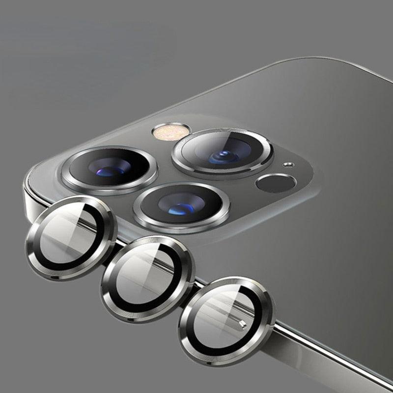 Camera Glass for iPhone 13 Mini Pro Max Glass Protector Camera iPhone 13 Protective Glass iPhone 13 Pro Max Screen Protector Camera Cover Circle Tempered Glass Protector by Stevvex